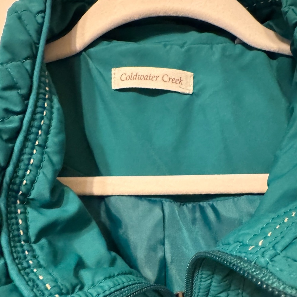 🍃 Coldwater Creek Quilted Zip Vest